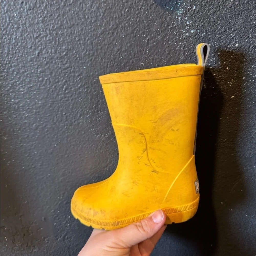 Kids Totes Yellow Waterproof Rain & Snow Boots